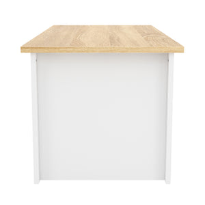 Beistelltisch ARLES 105 x 47 x 41 cm weiss