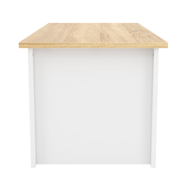 Beistelltisch ARLES 105 x 47 x 41 cm weiss
