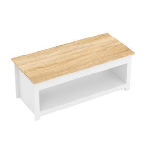 Beistelltisch ARLES 105 x 47 x 41 cm weiss