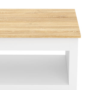 Beistelltisch ARLES 105 x 47 x 41 cm weiss