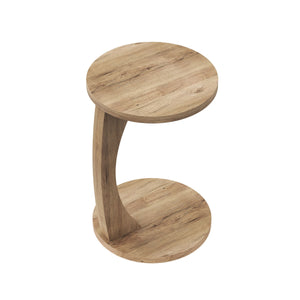 Beistelltisch C-Form 38 x 56 cm