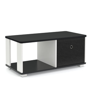 Beistelltisch CALLISTO schwarz/weiss