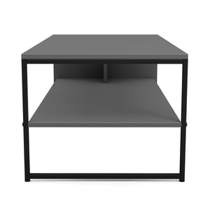Beistelltisch CALMAN 100 x 40 cm anthrazit/schwarz