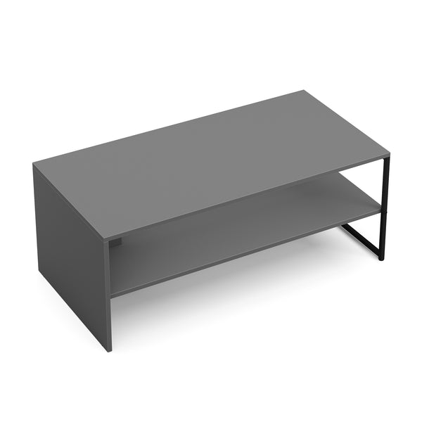 Beistelltisch CALMAN 100 x 40 cm anthrazit/schwarz