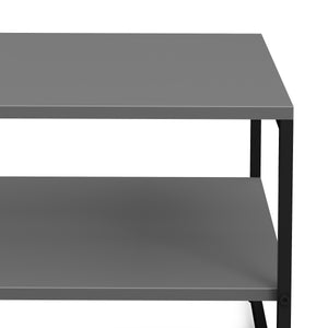 Beistelltisch CALMAN 100 x 40 cm anthrazit/schwarz