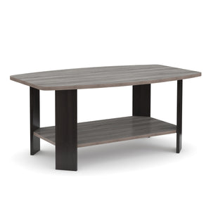 Beistelltisch DONATO grau/schwarz