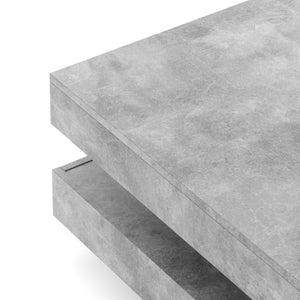 Beistelltisch ELEGANCE drehbar grau