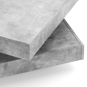 Beistelltisch ELEGANCE drehbar grau