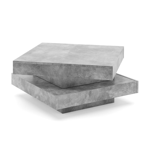 Beistelltisch ELEGANCE drehbar grau