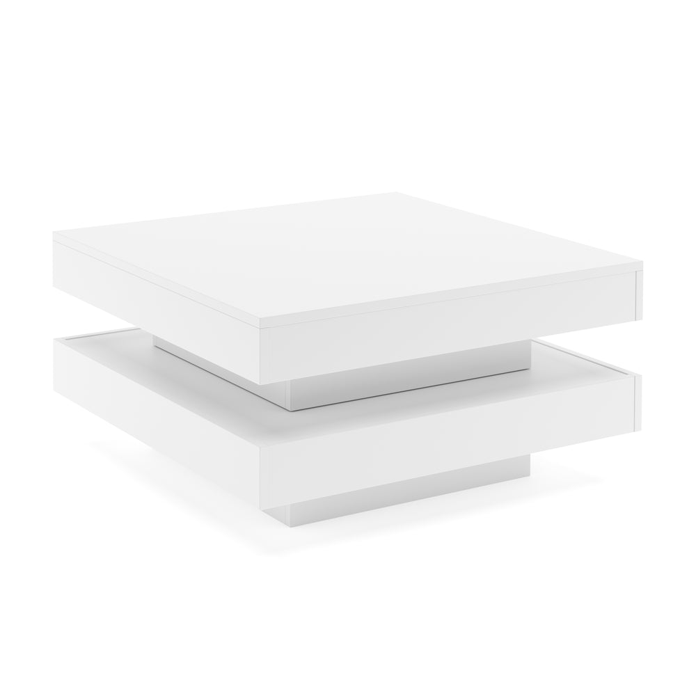 Beistelltisch ELEGANCE drehbar weiss