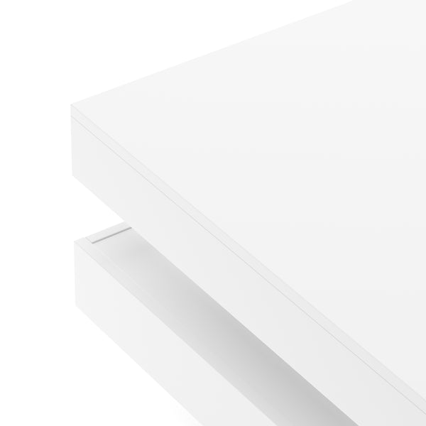 Beistelltisch ELEGANCE drehbar weiss