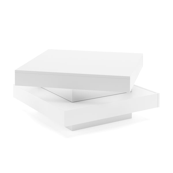 Beistelltisch ELEGANCE drehbar weiss