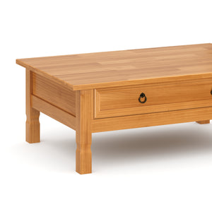 Beistelltisch EMILIANO 100 x 65 x 37 cm natur