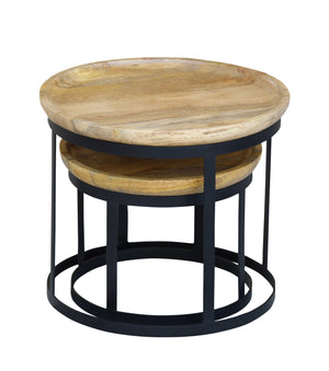 Table d'appoint HATHAWAY, ensemble de 2 pièces