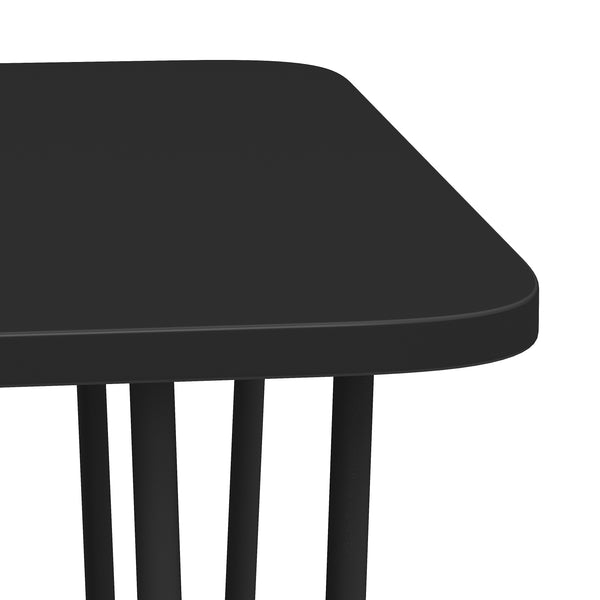 Beistelltisch HENRIK 90 x 48 x 45 cm schwarz