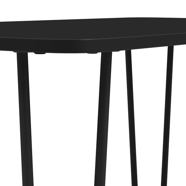 Beistelltisch HENRIK 90 x 48 x 45 cm schwarz