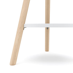 Beistelltisch HERDA rund 40 cm weiss