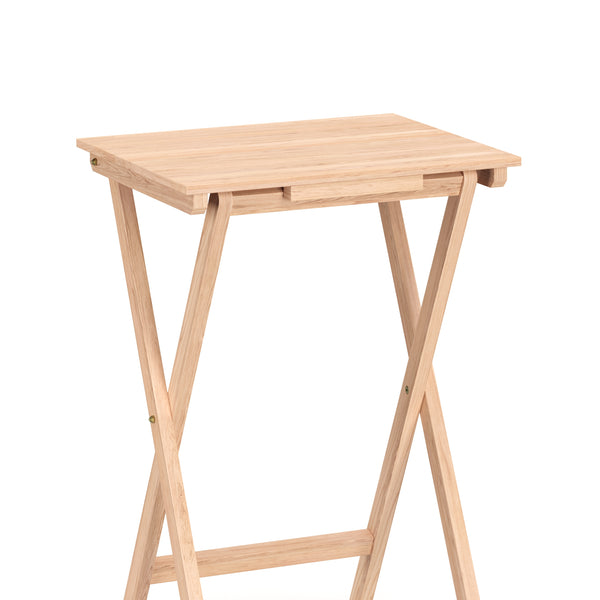 Beistelltisch Holz klappbar 4er Set natur