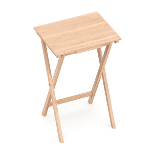 Beistelltisch Holz klappbar 4er Set natur