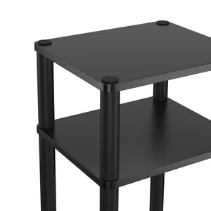 Beistelltisch INGOT 2er Set 34 x 30 x 58 cm schwarz