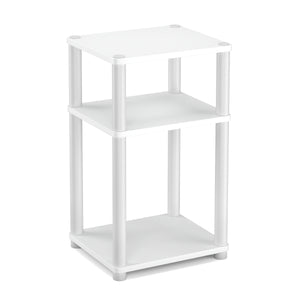 Beistelltisch INGOT 2er Set 34 x 30 x 60 cm weiss