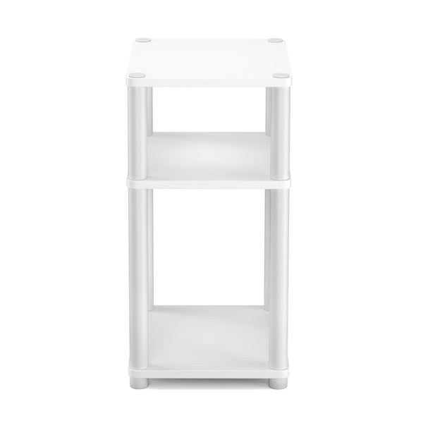 Beistelltisch INGOT 2er Set 34 x 30 x 60 cm weiss