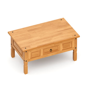 Beistelltisch JORGE 100 x 60 x 45 cm natur