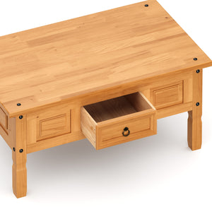 Beistelltisch JORGE 100 x 60 x 45 cm natur