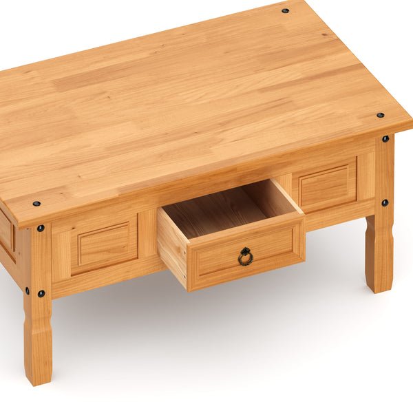 Beistelltisch JORGE 100 x 60 x 45 cm natur