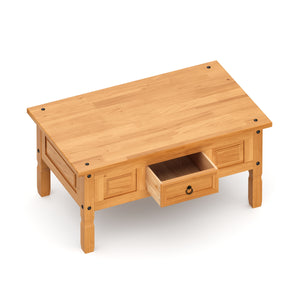 Beistelltisch JORGE 100 x 60 x 45 cm natur