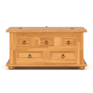 Beistelltisch JUAN 92 x 72 x 44 cm natur