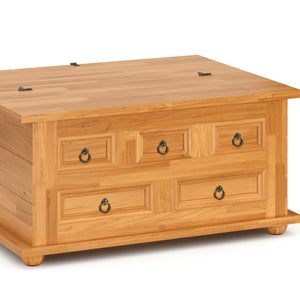 Beistelltisch JUAN 92 x 72 x 44 cm natur