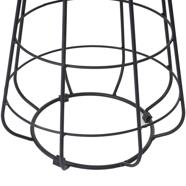 Beistelltisch Kaffeetisch, Industriedesign Echtholz Ø35cm