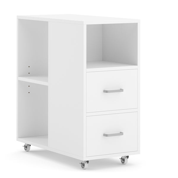 Korpus MODULO 30 x 60 x 65 cm 2 Schubladen weiss