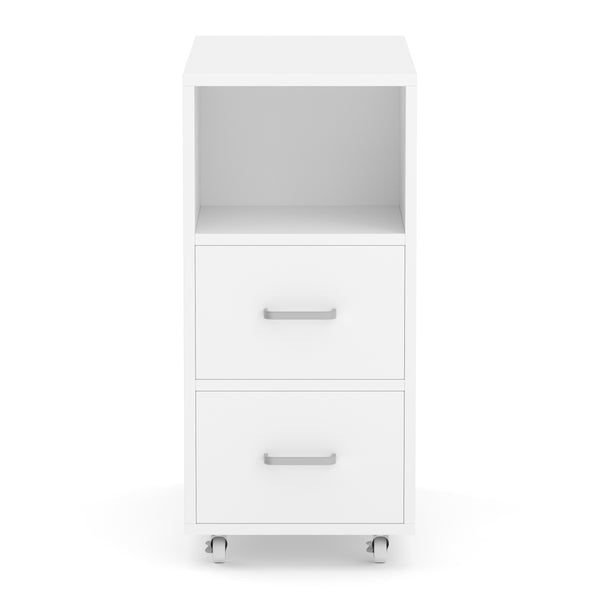 Korpus MODULO 30 x 60 x 65 cm 2 Schubladen weiss