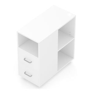 Korpus MODULO 30 x 60 x 65 cm 2 Schubladen weiss