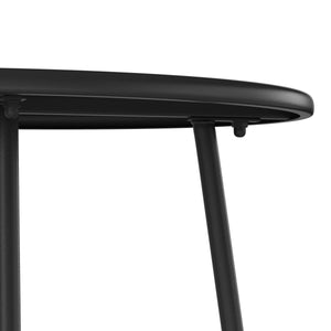 Beistelltisch Metall BELVRA rund 45 x 46 cm schwarz