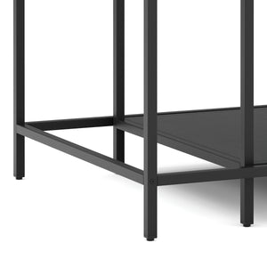NITE metal side table, 2-piece set, black
