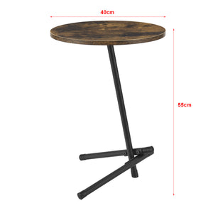 Table d'appoint Karup 55x40cm Ton bois foncé