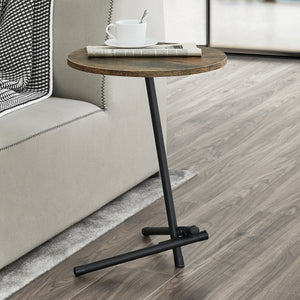 Table d'appoint Karup 55x40cm Ton bois foncé