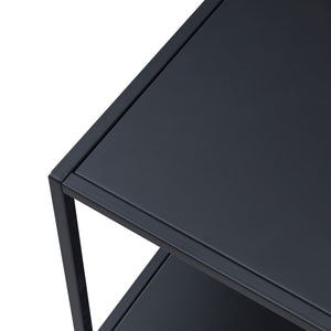 Beistelltisch Kumlinge 45x45x47cm Schwarz