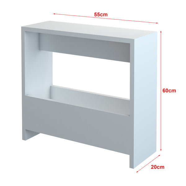 Beistelltisch Rodovre 60x55x20cm Weiss
