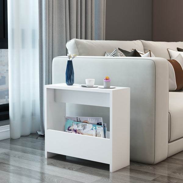 Beistelltisch Rodovre 60x55x20cm Weiss