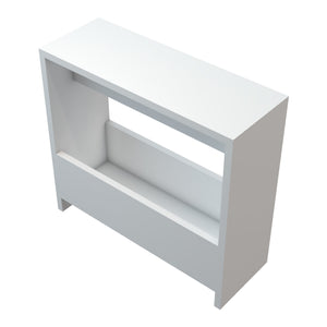 Beistelltisch Rodovre 60x55x20cm Weiss