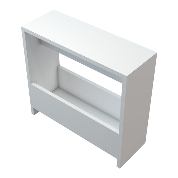 Beistelltisch Rodovre 60x55x20cm Weiss