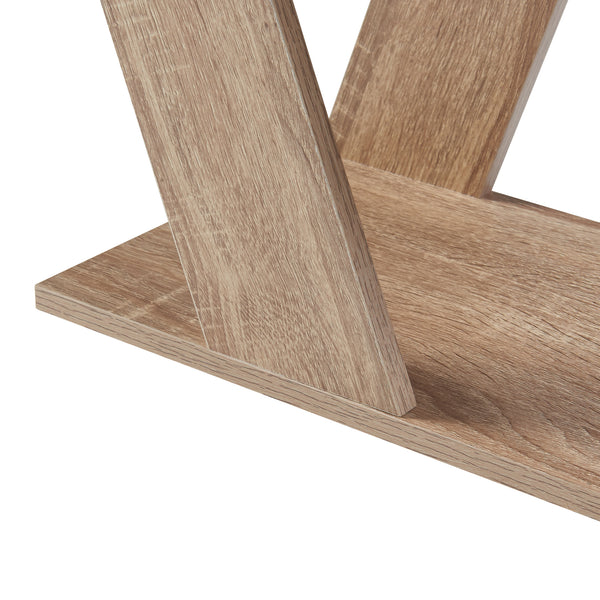 Beistelltisch 60x22x57cm Eicheoptik