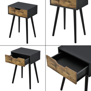 Beistelltisch Östersund 60x40x30 cm mit Schublade