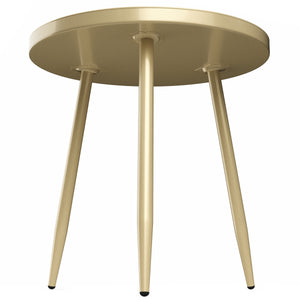 Beistelltisch RACHEL rund gold