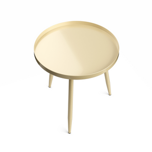 Beistelltisch RACHEL rund gold