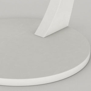 Beistelltisch Holeby 56x38cm Weiss